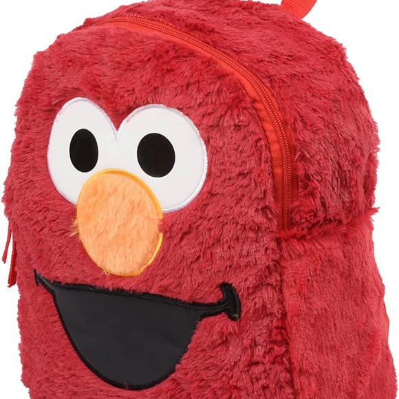 Elmo super plush backpack socks and mask - Picture 2 of 5